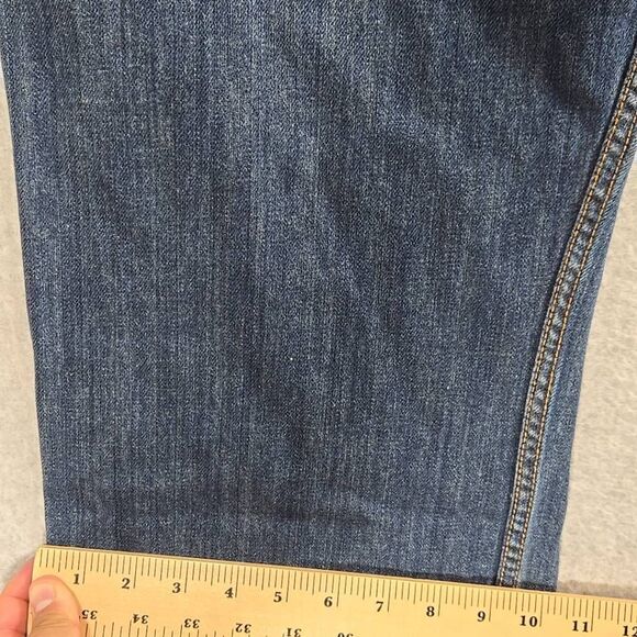 Anchor Blue Straight Boot Jeans Baggy Y2K 36x30 Wide Leg - Picture 10 of 11